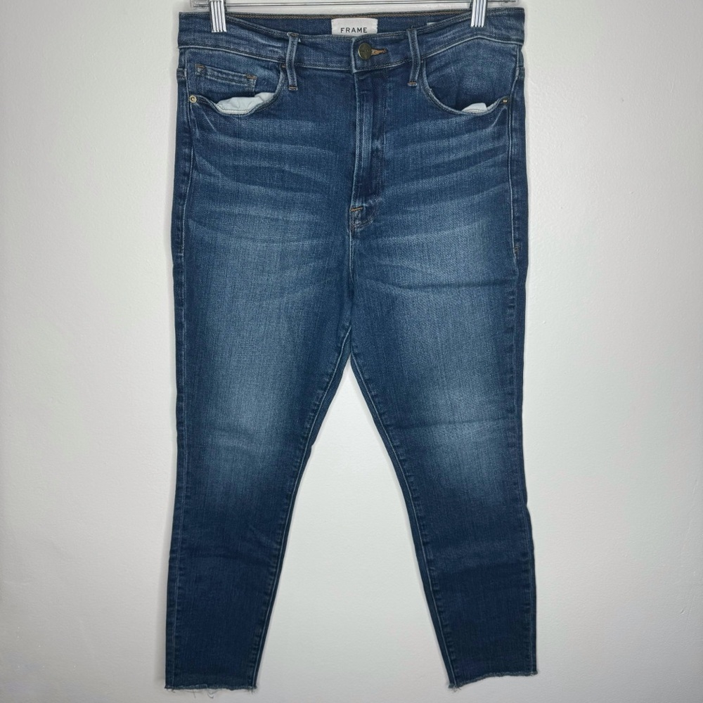 Frame Ali High Rise Cigarette Cotton Women's Jeans Size 31